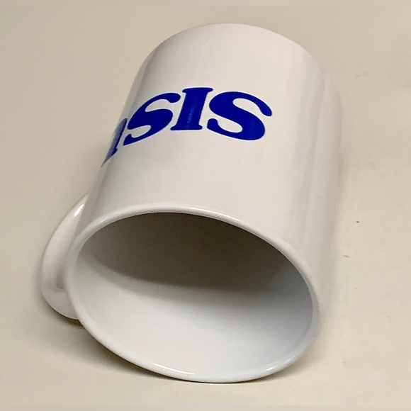 Vintage 1980s Finnish Flag Pride Double Sided SISU Yooper Ceramic Coffee Mug - Picture 15 of 16